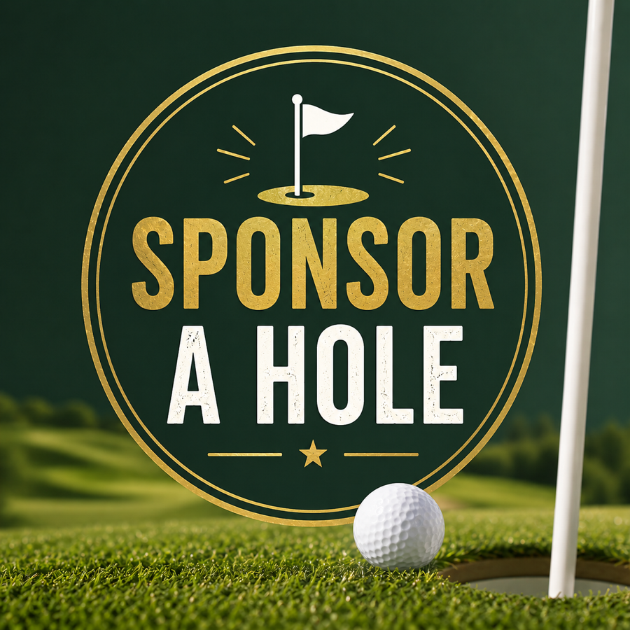 Hole sponsorship — your company logo on the green